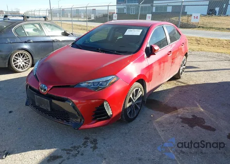 2017 Toyota Corolla Se z USA, uszkodzony, nr VIN 2T1BURHE7HC961570